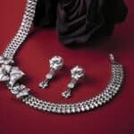 Boucles d'oreilles Diego cristaux et fleurs Datura blanc – Image 8