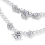 Collier Dimitri double rang avec perles  Datura – Image 2