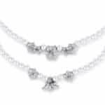 Collier Dimitri double rang avec perles  Datura – Image 5