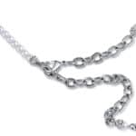 Collier Devin perles et fleurs Datura – Image 3