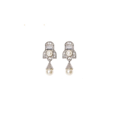 boucles d'oreilles perles strass collection muse moulin rouge by on aura tout vu